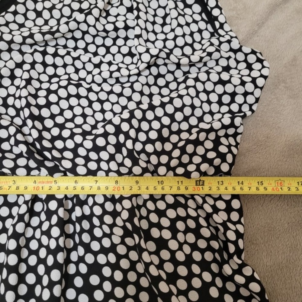 Adrianna Papell Moody Dot Maxi Halter Dress size 4 - Picture 12 of 15